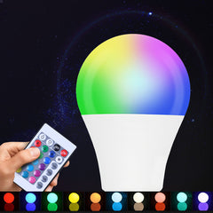 Color-Changing Bulb 16 Color Led Live Light Colorful Remote Control Rgb Color Indoor Smart Dimming